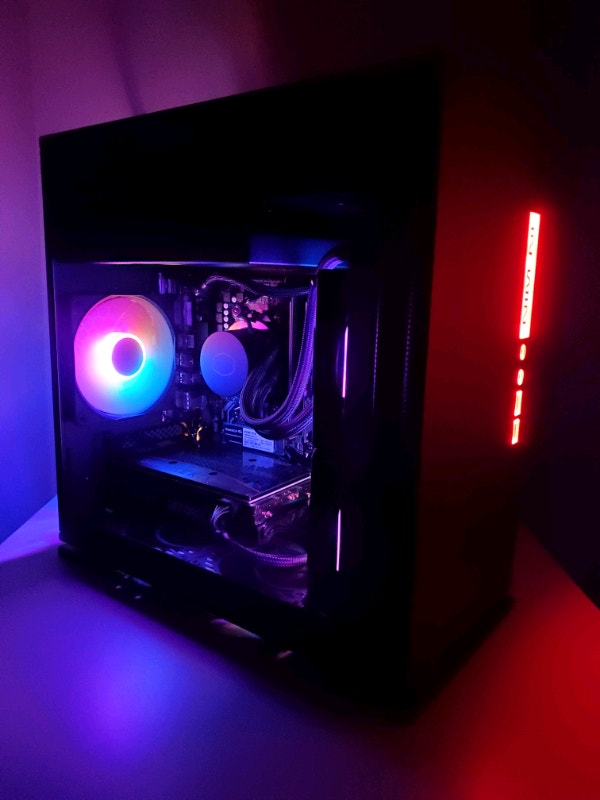 mATX Gaming PC (3600x/RTX 3060/B450M/16GB DDR4/AIO/ARGB/WIFI&BT