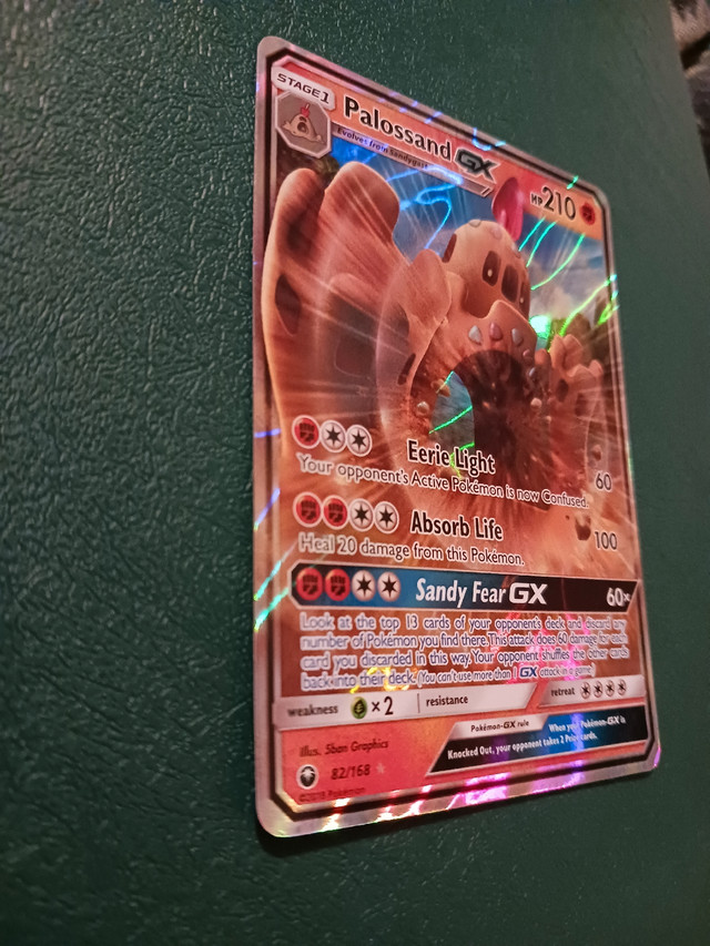 Palossand GX NM TCG Celestial Storm Pokemon Card  in Toys & Games in City of Halifax - Image 3