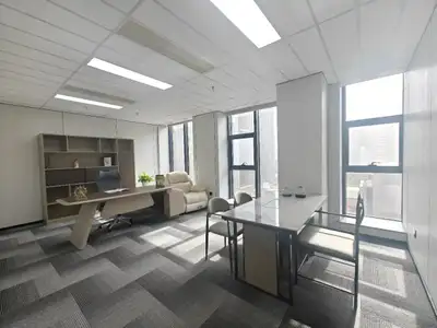 Upstairs one master office with a washroom suite available for rent now. Utility and WiFi included....