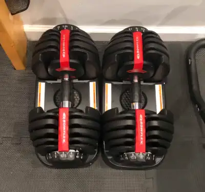 Price is FIRM. Barely used, brand new condition. Adjustable from 5-52.5 lbs. Pickup North, FCFS.