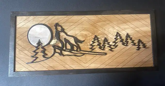 wall decor layered wood in Home Décor & Accents in Gatineau - Image 3