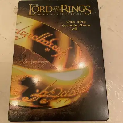 The Lord of the Rings 3 Movies Set Trilogy DVD 2009 6-Disc Set S, View more
