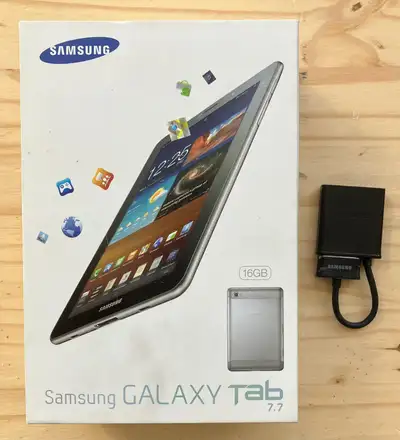 Rarely used Samsung Galaxy Tab 7.7 (16Gb) Can be used as PHONE, View more