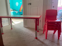 Flash furniture kids adjustable table 4 chairs