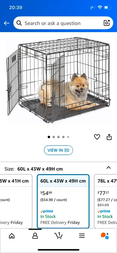iCrate Dog Crate, View more