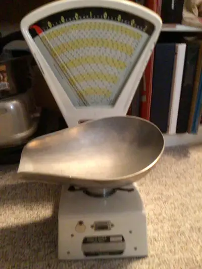 Vintage food scale, View more