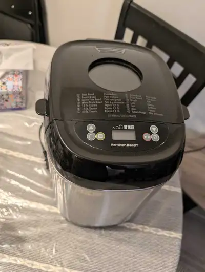 Hamilton Beach Bread Maker, View more