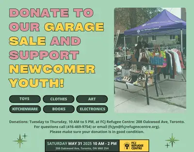 Fundraising Garage Sale, View more