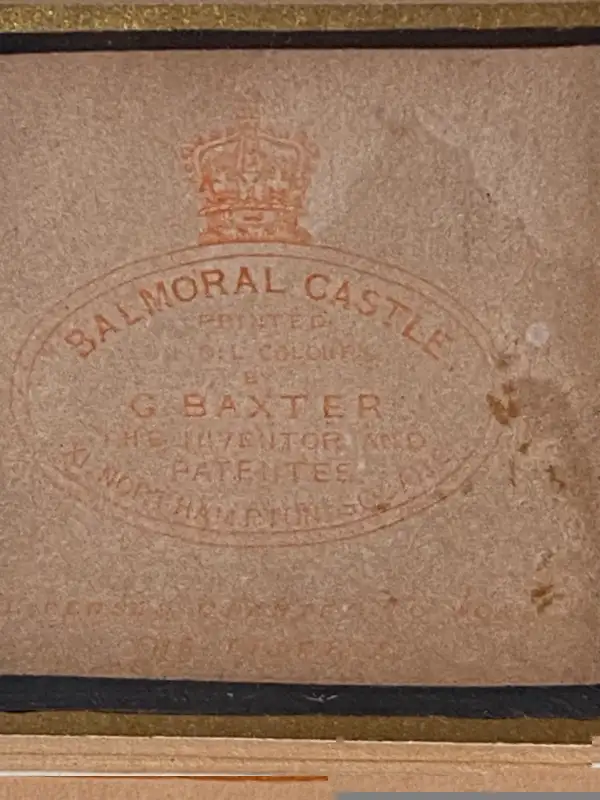 ANTIQUE COLOR G.BAXTER PRINT FRAME in Arts & Collectibles in Vancouver - Image 10