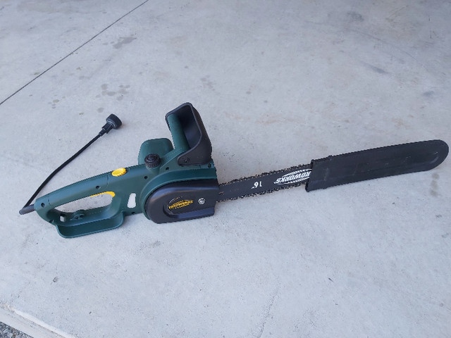Yardworks Corded Electric Chainsaw, 16-in in Outdoor Tools & Storage in Kitchener / Waterloo