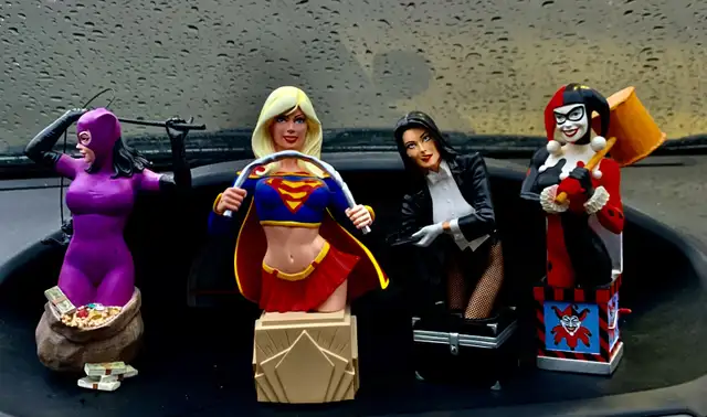 DC Direct Women of the DC Universe busts. in Arts & Collectibles in Burnaby/New Westminster - Image 2