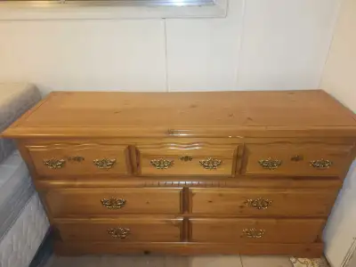 solid wood 7 drawer dresser, View more