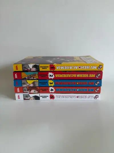 My Hero Academia Manga Volumes 1-5, View more