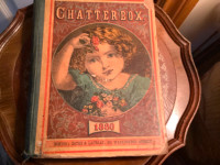 1880 Chatterbox Hard Cover Book 