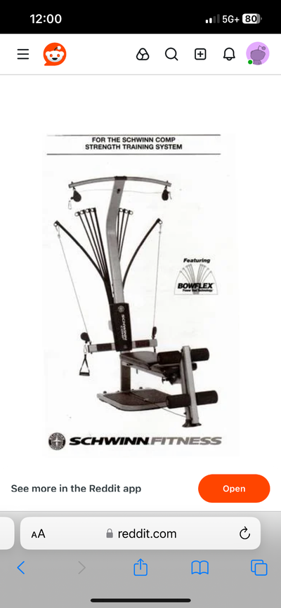 Bowflex / Schwinn Comp Home Gym, View more