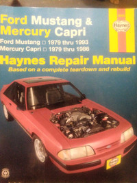 Ford mustang repair manual 
