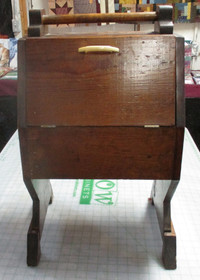 SOLID WOOD SEWING, KNITTING CABINET. EXTREMELY STRONG