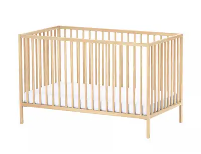 IKEA SNIGLAR Crib & Matching Change Table, View more