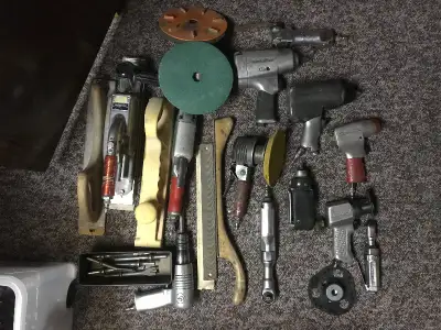 Air tools lot, View more