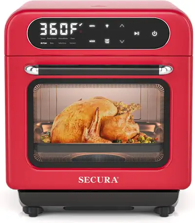 Secura 13-Quart Multifunction Steam Air Fryer Oven – 8-in-1, View more