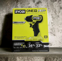 BNIB RYOBI 18V ONE+ HP Brushless CordlessCompact Impact Driver