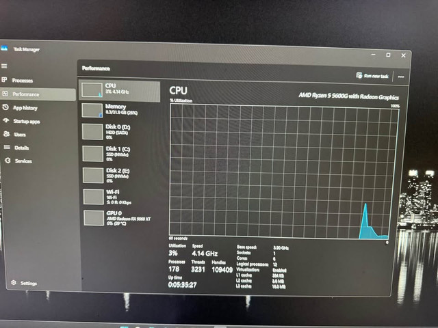 Ryzen 5 5600G PC – 32GB – 2.5TB – No GPU – Built-In Graphics in Desktop Computers in Oshawa / Durham Region - Image 2