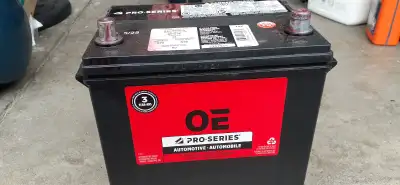 Bought this battery last Fall, wrong posts, in garage for winter, selling now for $80