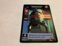 Star Wars Jedi Council CCG Destroyer Droid Battleship Security