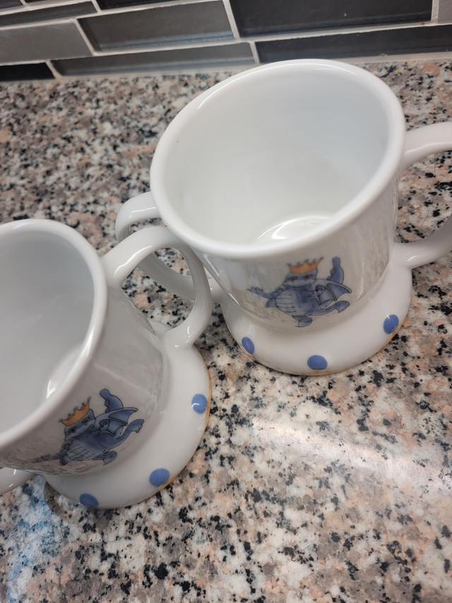 Lot of 2 IKEA Smaskig Double Handled Dragon Cup in Arts & Collectibles in City of Toronto - Image 4