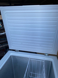 Chest freezer just one year old like new mint condition for sale