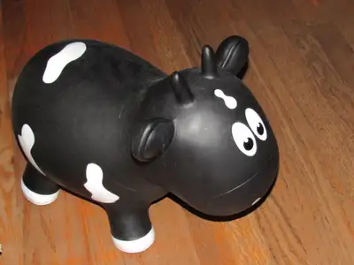 Huge Inflatable cute black and white cow tire material  in Korea, View more