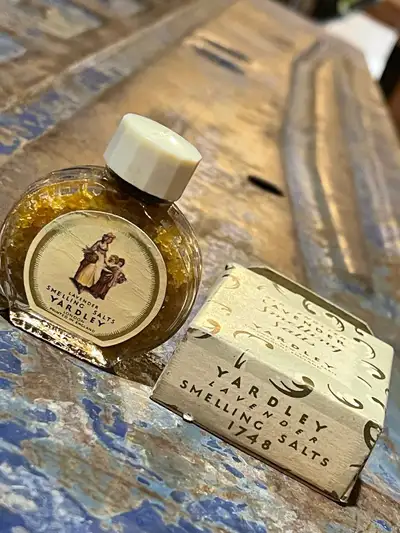  Old English Yardley lavender smelling salts, View more