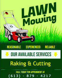 Student Lawn Mowing - Ottawa