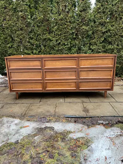 MCM Walnut Dresser, View more