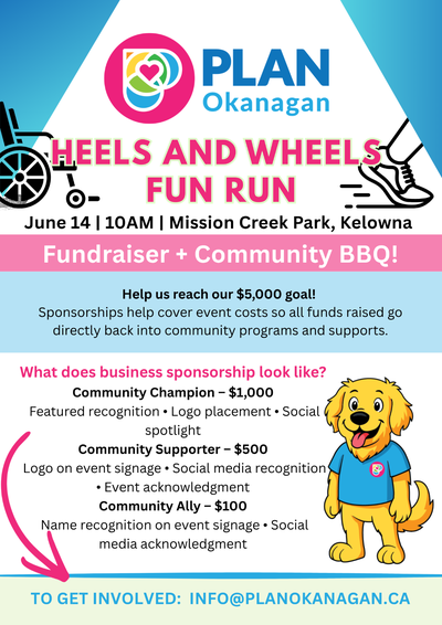 Sponsors Needed - Heels and Wheels Fun Run, View more