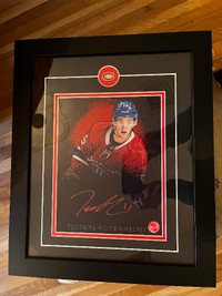 Authentic Kotkaniemi Signed Picture and Puck