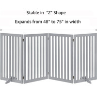 Brand New Condition Wooden Dog Gate