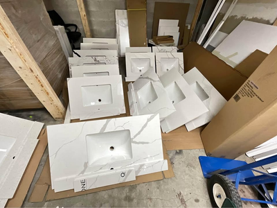 Quartz Countertops for Vanities – 25” to 72” – From $120, View more