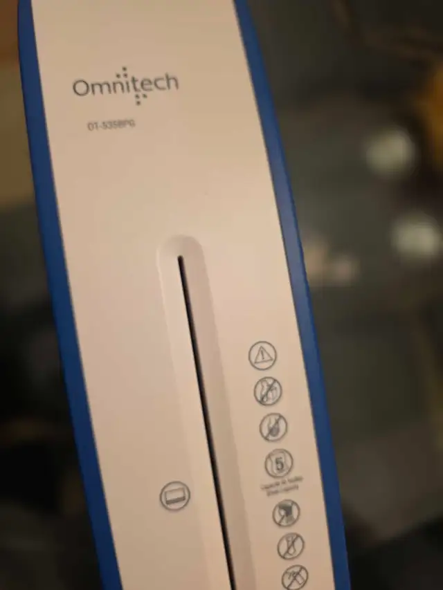 Omnitech Paper Sheredder547050282781265927