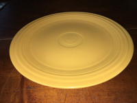 Vintage Fiestaware 9.5 inch yellow plate