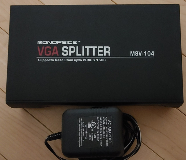 Monoprice VGA Splitter in Other in Edmonton