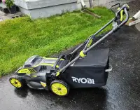 RYOBI-40 Volt -self propelled -battery - lawn mower
