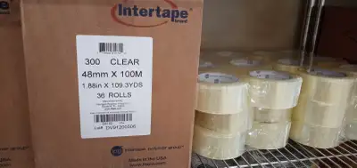 Moving Supplies, shrink wrap, packaging clear tape, poly foam, View more