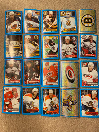 Lot of 2003-04 Panini NHL Hockey Sticker Cards 156/390 Total