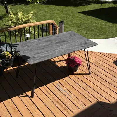 Wooden dining table, View more