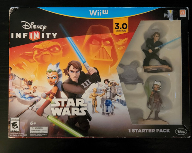Disney Infinity Wii U Star Wars 3.0 Edition 1 Starter Pack in Nintendo Wii U in Kitchener / Waterloo