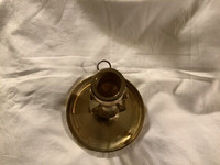 Rare Antique Skultuna Copper Wall Sconce/Table Candle Holder