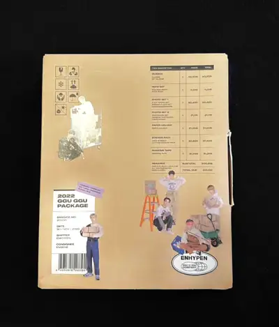 ENHYPEN GGU PACKAGE 2022 KPOP ALBUM, View more