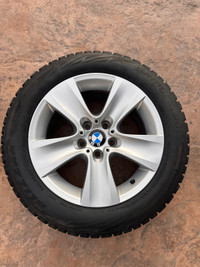 Bridgestone Blizzak BMW Winter Rims And Tires 225-55-17