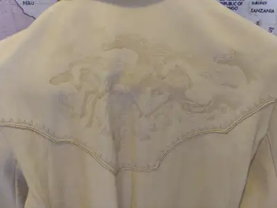 SANTA FE LEATHER Co 70s Western Deerskin Jacket/shirt, View more